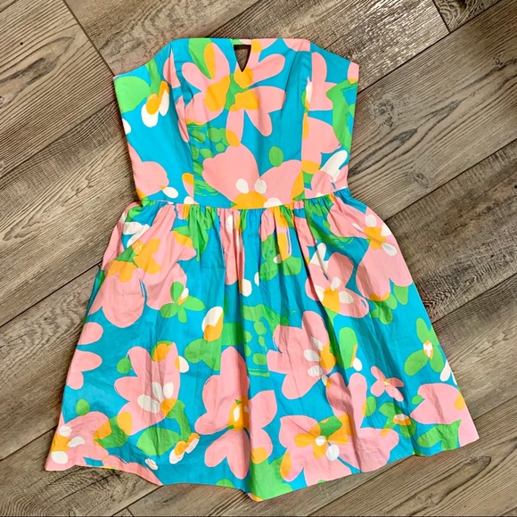 Lilly Pulitzer | Richelle Tie Back Dress SZ 00 - Picture 2 of 7